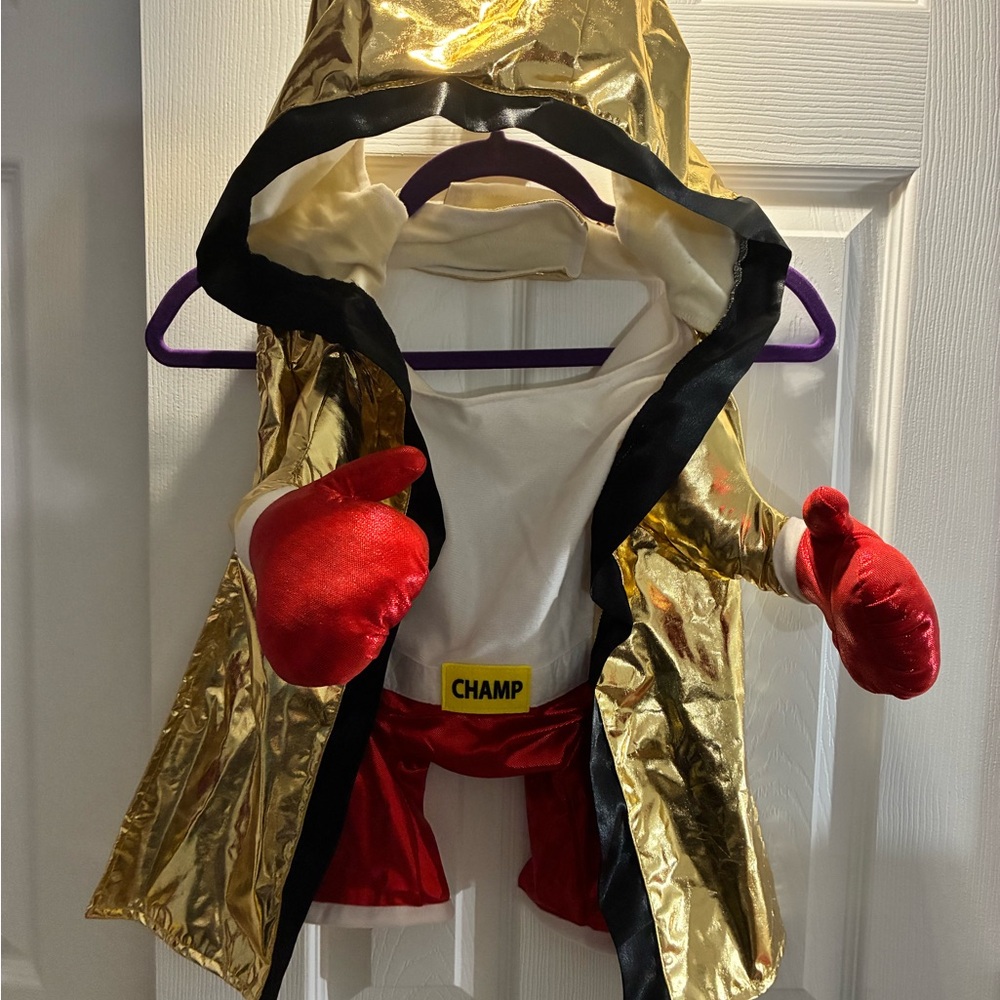 NWOT Boots & Barkley Boxing Champ Pet Costume - XL
